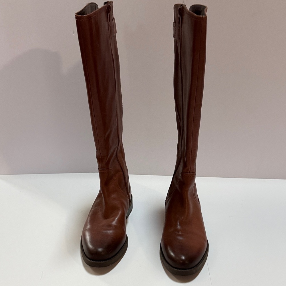 Preston & York Rich Brown Over the Knee Boots